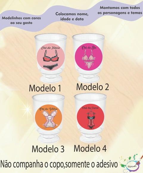 Adesivo 3,5 Cm-chá de Lingerie#1