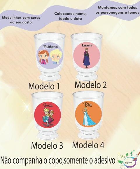 Adesivo 3,5 Cm-frozen