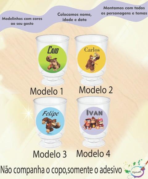 Adesivo 3,5 Cm-donkey Kong