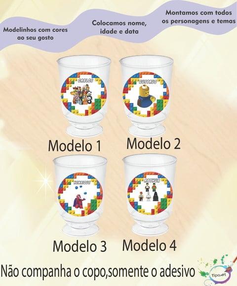 Adesivo 3,5 Cm-lego