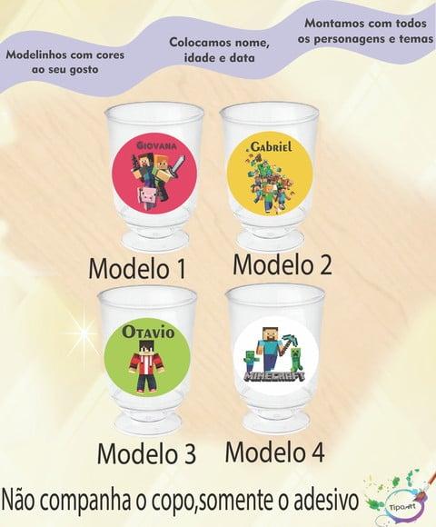 Adesivo 3,5 Cm-minecraft