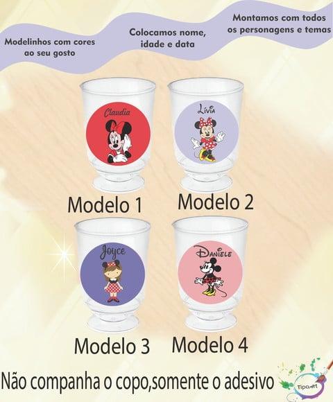 Adesivo 3,5 Cm-minnie