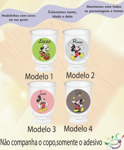 Adesivo 3,5 Cm-mickey