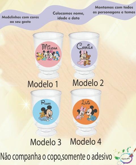 Adesivo 3,5 Cm-mickey Baby