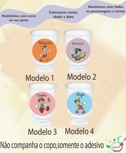 Adesivo 3,5 Cm-pinoquio