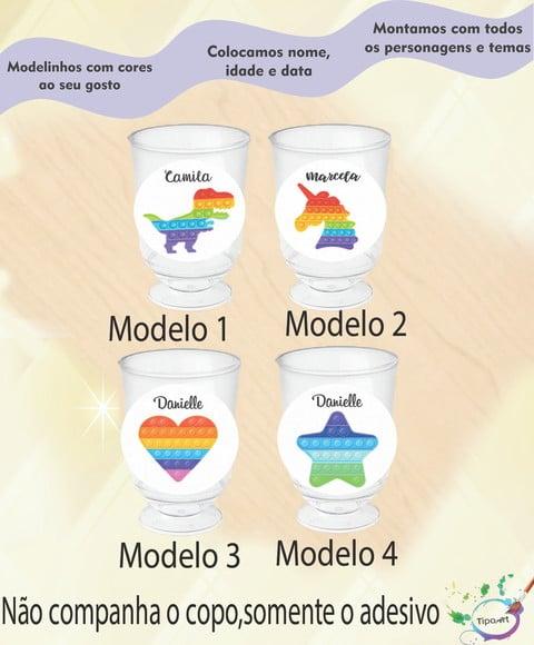 Adesivo 3,5 Cm-pop Fidget