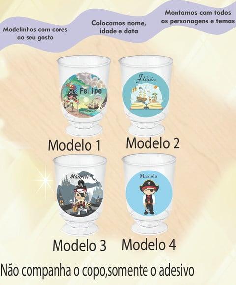 Adesivo 3,5 Cm-pirata