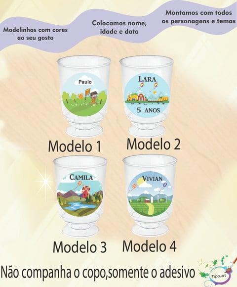 Adesivo 3,5 Cm-pipa e Catavento