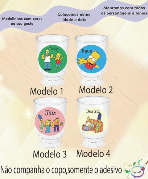 Adesivo 3,5 Cm-simpson