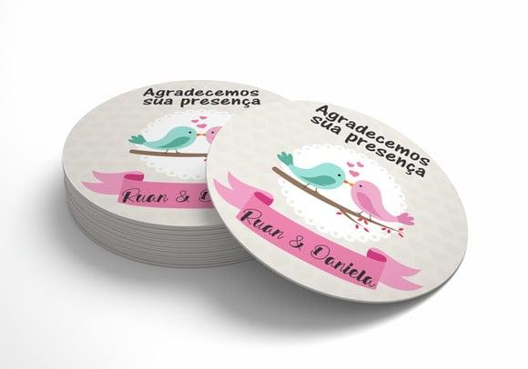 Adesivo 5 Cm- Agradecimento