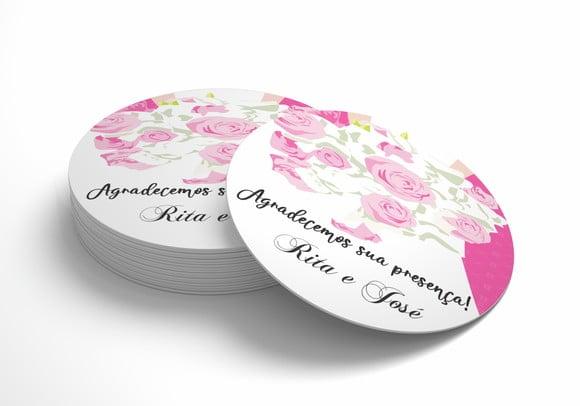 Adesivo 5 Cm- Agradecimento