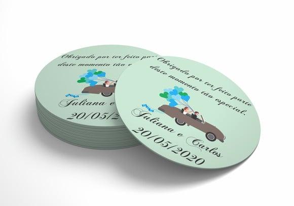 Adesivo 5 Cm- Agradecimento