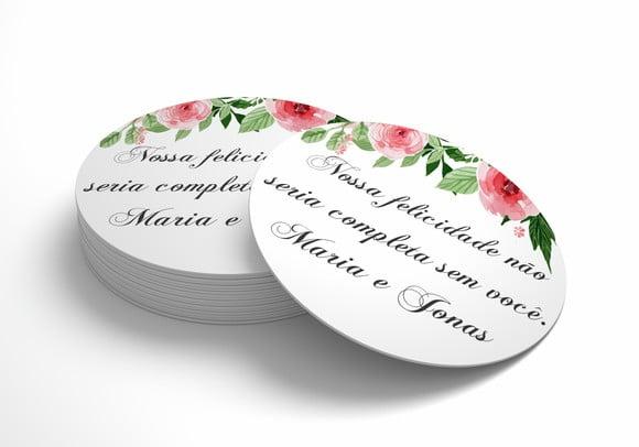 Adesivo 5 Cm- Agradecimento