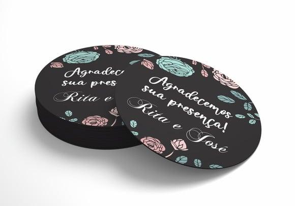 Adesivo 5 Cm- Agradecimento