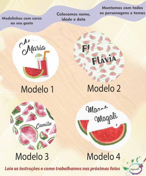 Adesivo 5 Cm- Melancia