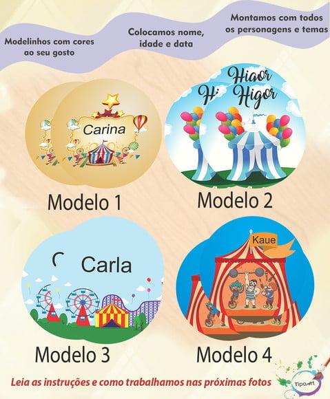 Adesivo 5 Cm-circo