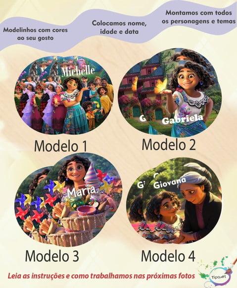 Adesivo 5 Cm-encanto