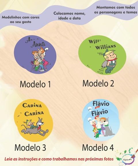 Adesivo 5 Cm-jetsons