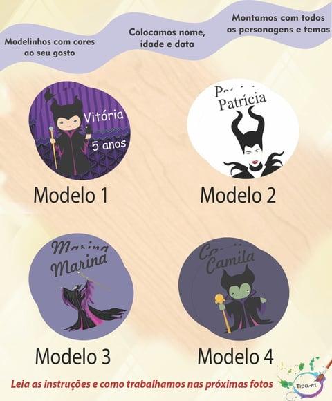 Adesivo 5 Cm-malevola