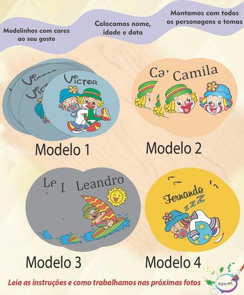 Adesivo 5 Cm-patatí Patatá