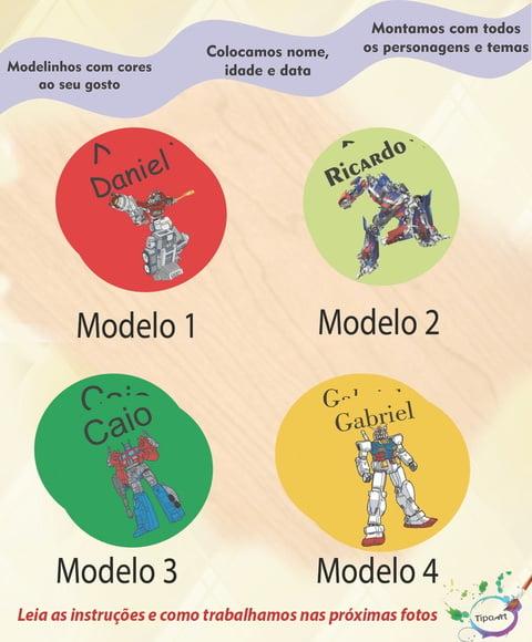 Adesivo 5 Cm-transformers