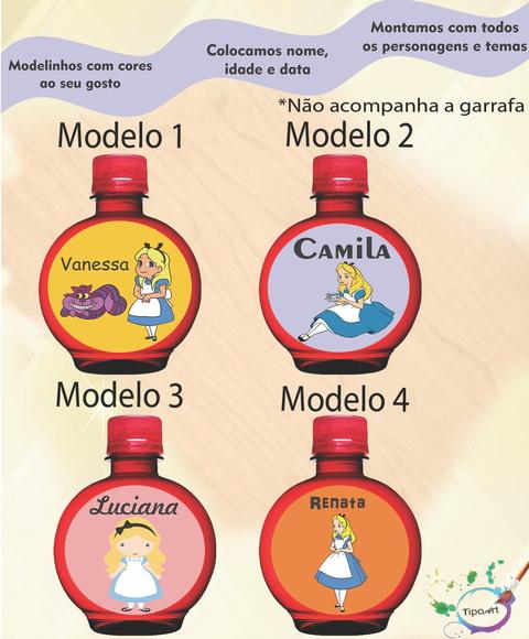 Adesivo Água Ouro Fino -alice