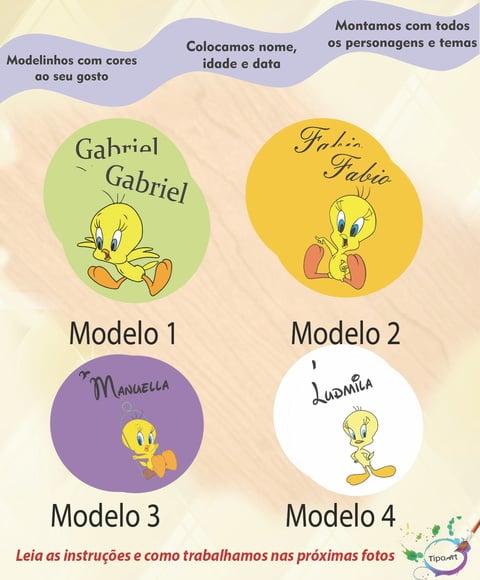 Adesivo 5 Cm- Piu Piu