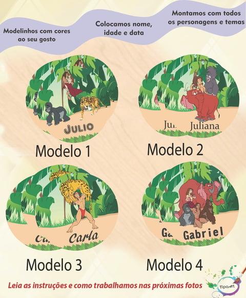 Adesivo 5 Cm-tarzan