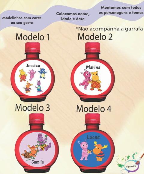 Adesivo Água Ouro Fino -backyardigans