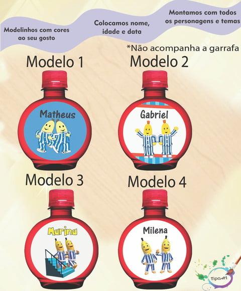 Adesivo Água Ouro Fino -bananas de Pijama