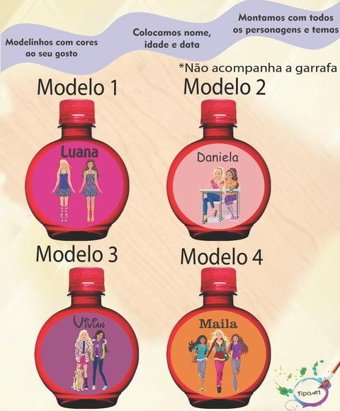 Adesivo Água Ouro Fino -barbie