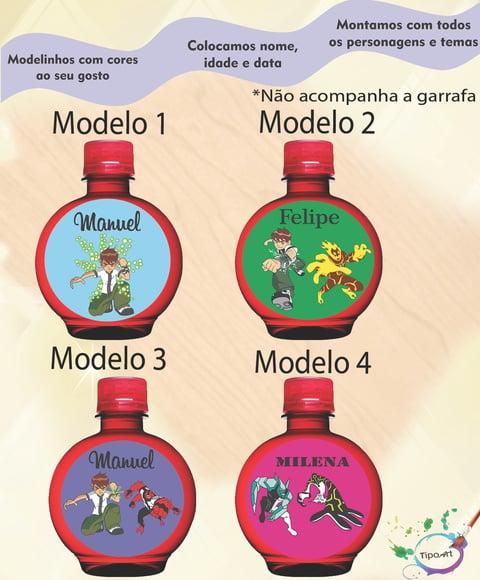 Adesivo Água Ouro Fino -ben 10