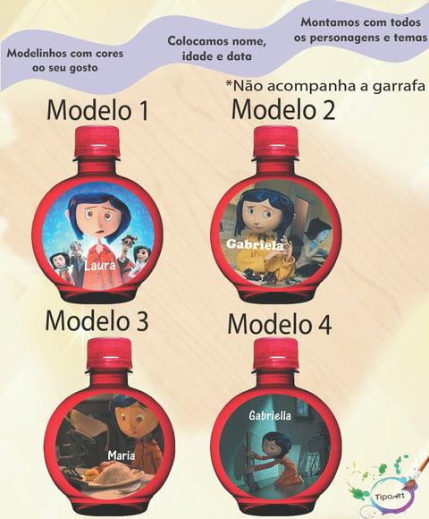 Adesivo Água Ouro Fino -caroline e o Mundo Secreto