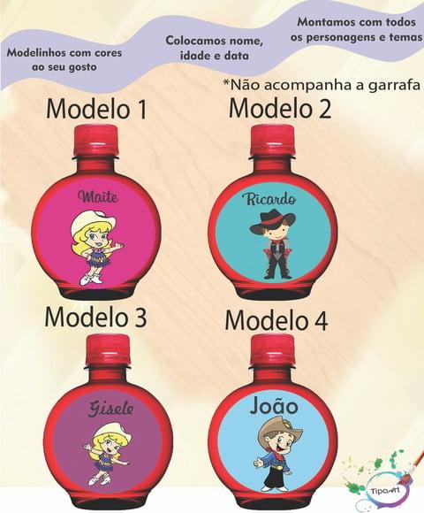 Adesivo Água Ouro Fino -cowboy