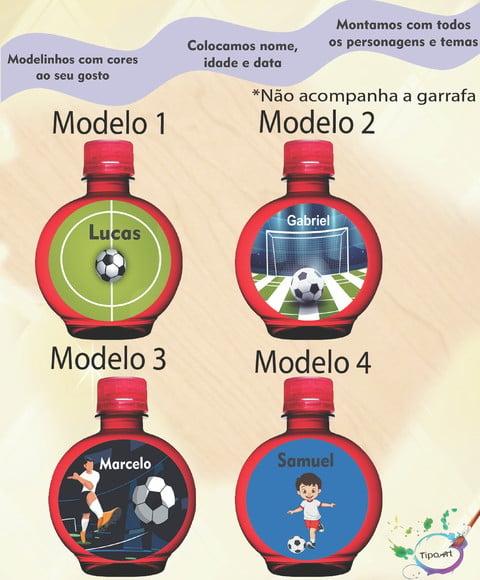 Adesivo Água Ouro Fino -futebol