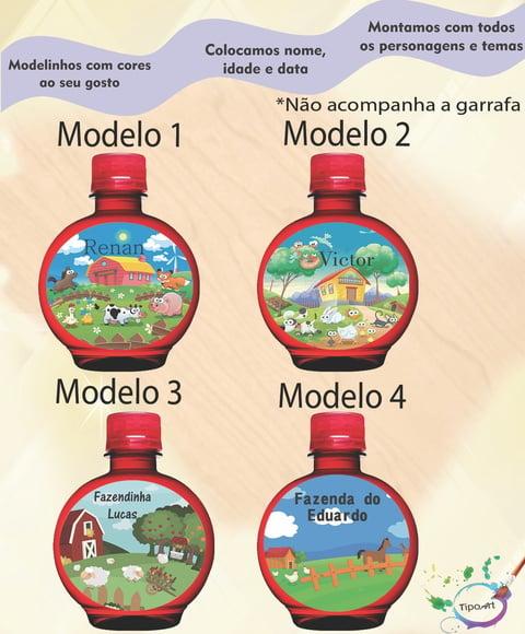 Adesivo Água Ouro Fino -fazendinha