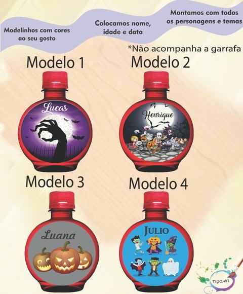 Adesivo Água Ouro Fino -halloween#2