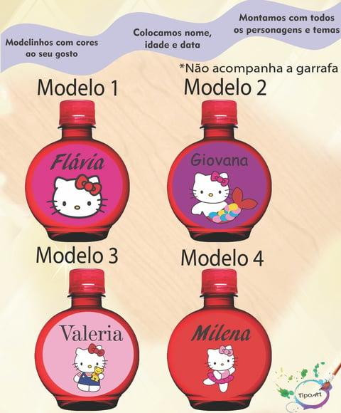 Adesivo Água Ouro Fino -hello Kitty