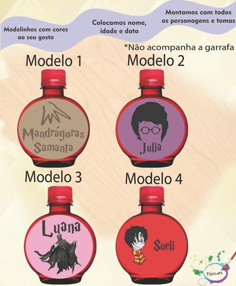 Adesivo Água Ouro Fino -harry Potter-modelo 2