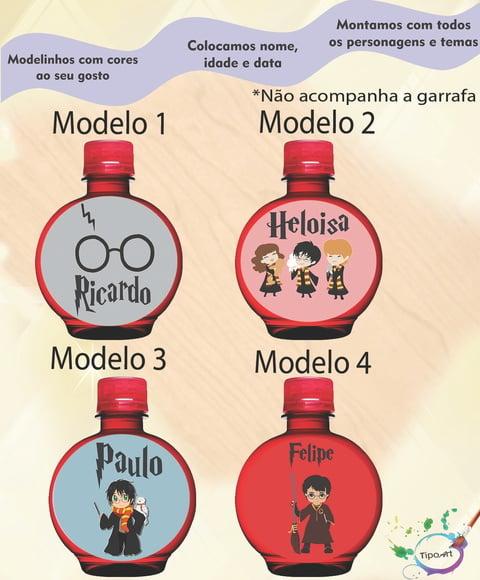 Adesivo Água Ouro Fino -harry Potter-modelo 1