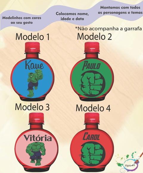 Adesivo Água Ouro Fino -hulk