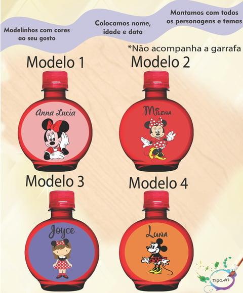 Adesivo Água Ouro Fino -minnie