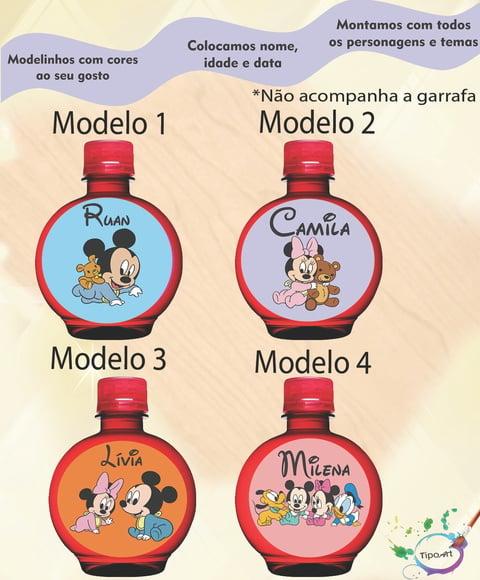 Adesivo Água Ouro Fino -mickey Baby