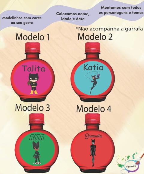 Adesivo Água Ouro Fino -mulher Gato