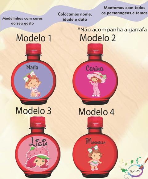 Adesivo Água Ouro Fino -moranguinho