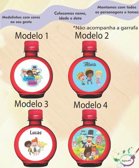 Adesivo Água Ouro Fino -mundo Bita