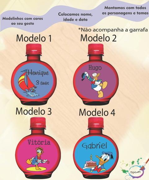 Adesivo Água Ouro Fino -pato Donald
