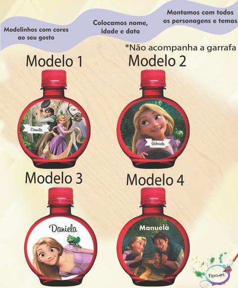 Adesivo Água Ouro Fino -rapunzel