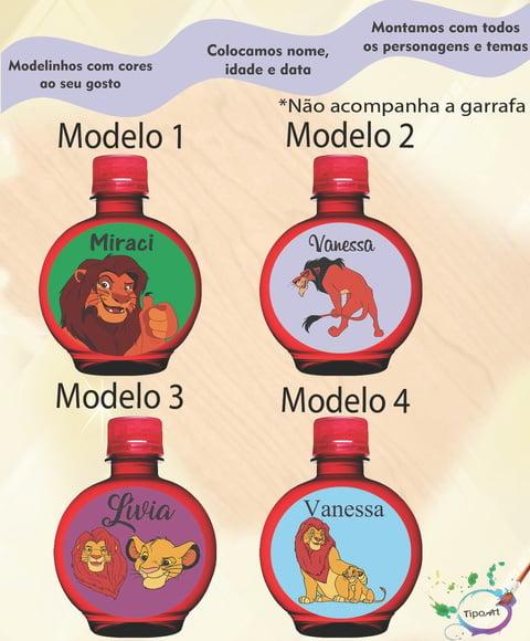 Adesivo Água Ouro Fino -rei Leão