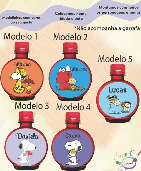 Adesivo Água Ouro Fino -snoopy